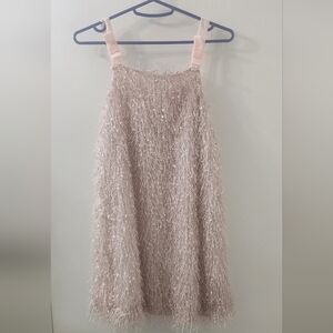 Sleeveless Blouse With Shiny Fringes‎